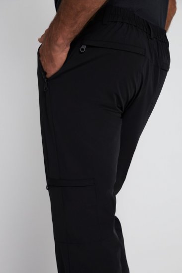 JP1880 Jay-Pi Flexnamic QuickDry Trekking Pants Black - Sportruházat - Nagyméretű Sportruházat 2XL-10XL