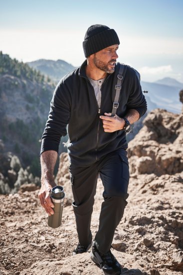 JP1880 Jay-Pi Softshell Pants Black - Sportruházat - Nagyméretű Sportruházat 2XL-10XL