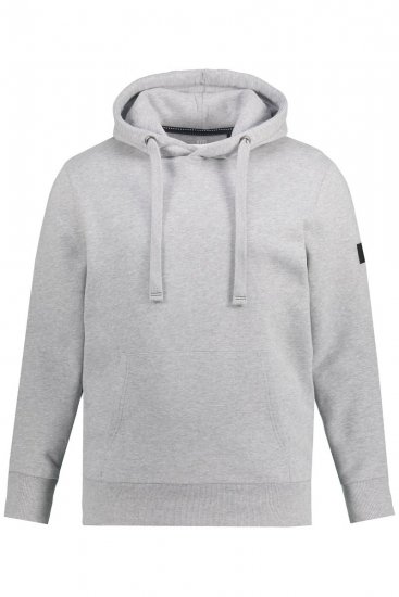 JAY-PI Hoodie with Soft Brushed Interior Grey - Pulóverek & kapucnis pulóverek - Pulóverek & Kapucnis pulóver 2XL-12XL