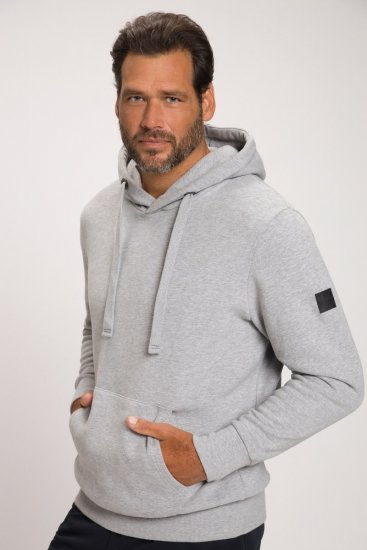 JAY-PI Hoodie with Soft Brushed Interior Grey - Pulóverek & kapucnis pulóverek - Pulóverek & Kapucnis pulóver 2XL-12XL