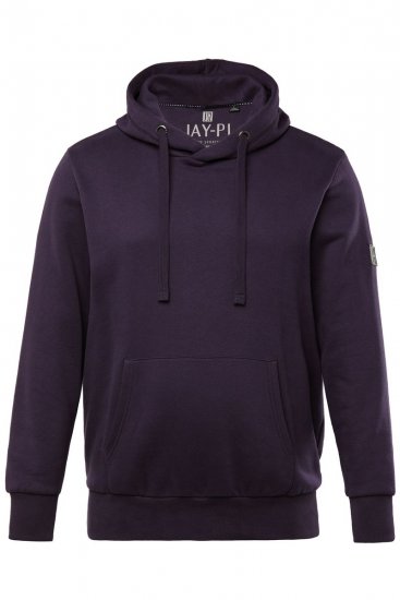 JAY-PI Hoodie with Soft Brushed Interior Purple - Pulóverek & kapucnis pulóverek - Pulóverek & Kapucnis pulóver 2XL-12XL