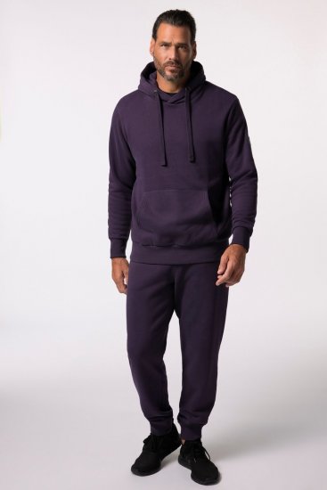 JAY-PI Hoodie with Soft Brushed Interior Purple - Pulóverek & kapucnis pulóverek - Pulóverek & Kapucnis pulóver 2XL-12XL