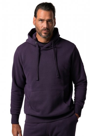 JAY-PI Hoodie with Soft Brushed Interior Purple - Pulóverek & kapucnis pulóverek - Pulóverek & Kapucnis pulóver 2XL-12XL