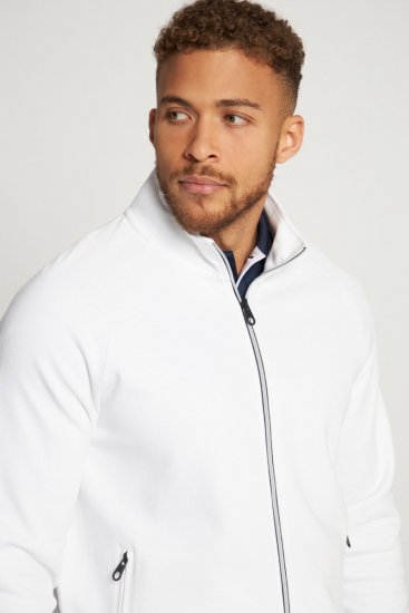 JP1880 Tennis Sweatshirt Snow White - Sportruházat - Nagyméretű Sportruházat 2XL-10XL