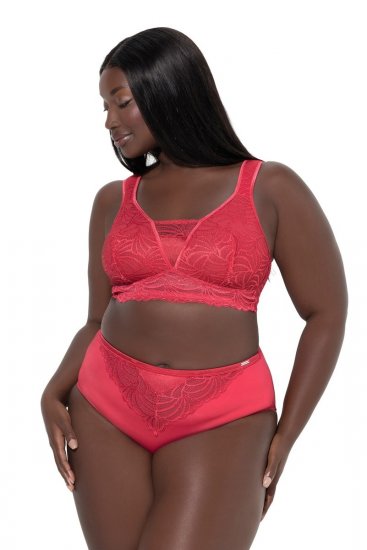 Ulla Popken 811602 Alsók csipkével Magenta - Alsók - 