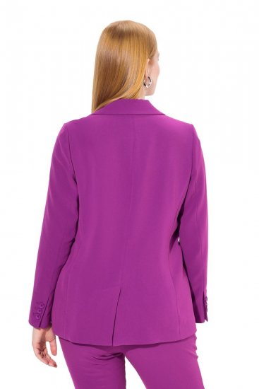 Ulla Popken 811944 Klasszikus blézer Szilva - Blézerek - Blézerek plus size méretben nőknek