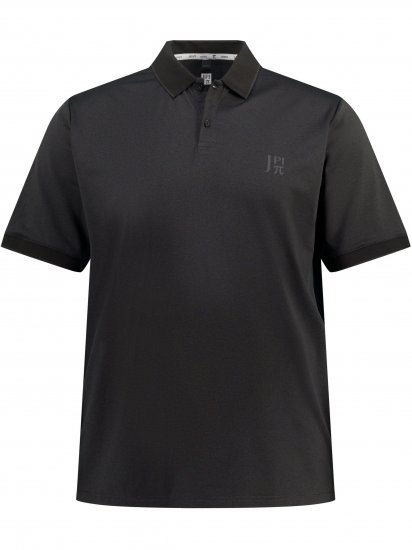 JP1880 Jay-Pi Stretch Golf Polo Shirt Black - Sportruházat - Nagyméretű Sportruházat 2XL-10XL