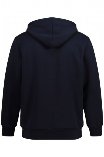 JP1880 820464 Kapucnis dzseki teddy béléssel Sötétkék - Pulóverek & kapucnis pulóverek - Pulóverek & Kapucnis pulóver 2XL-12XL