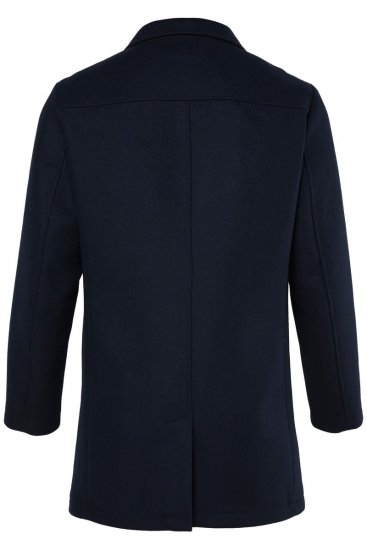 JP1880 821066 Steppelt Gyapjúkabát Sötétkék - Kabátok - Nagyméretű Kabátok - 2XL-8XL
