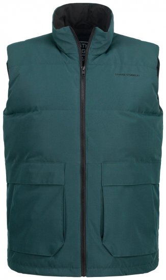 STHUGE 821232 Mellény steppelt cipzárral Olívazöld - Kabátok - Nagyméretű Kabátok - 2XL-8XL