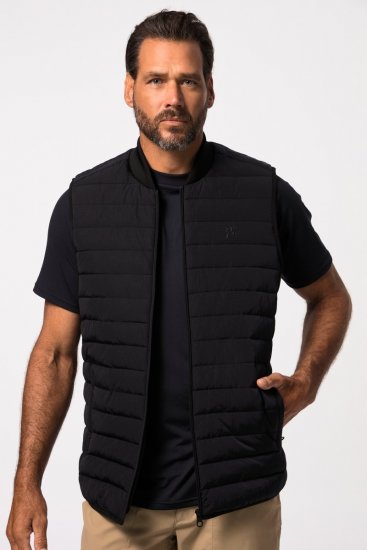 JP1880 Guilted College Collar Golf Vest Dark Navy - Sportruházat - Nagyméretű Sportruházat 2XL-10XL