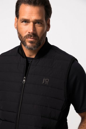 JP1880 Guilted College Collar Golf Vest Dark Navy - Sportruházat - Nagyméretű Sportruházat 2XL-10XL