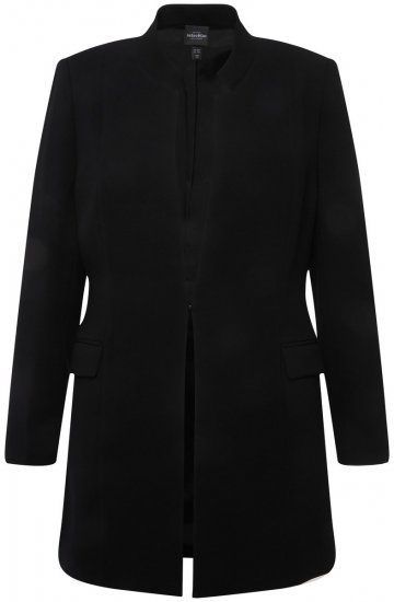 Ulla Popken 823318 Állógalléros blézer Fekete - Blézerek - Blézerek plus size méretben nőknek