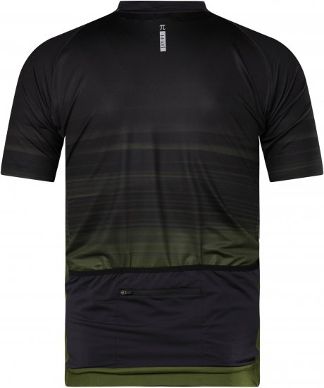 JP1880 Jay-Pi Flexnamic QuickDry Cycling Jersey Black - Sportruházat - Nagyméretű Sportruházat 2XL-10XL