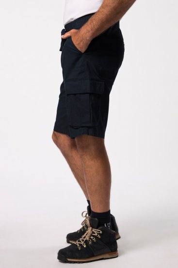 JP1880 Jay-Pi Flexnamic Bermuda Cargo Shorts Navy Blue - Sportruházat - Nagyméretű Sportruházat 2XL-10XL