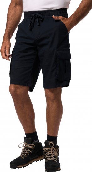JP1880 Jay-Pi Flexnamic Bermuda Cargo Shorts Navy Blue - Sportruházat - Nagyméretű Sportruházat 2XL-10XL
