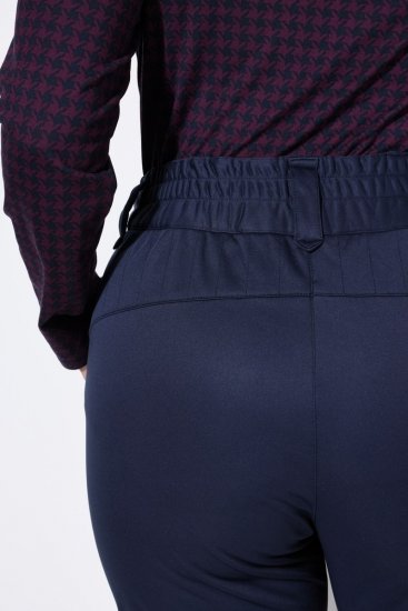 Ulla Popken 824297 Softshell nadrág hófogóval Sötétkék - Síruházat - 