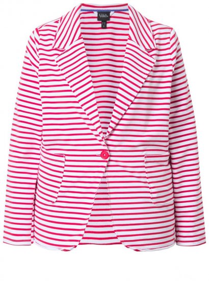 Ulla Popken 824355 Jersey blézer Korall - Blézerek - Blézerek plus size méretben nőknek
