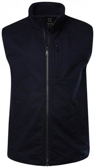 JP1880 825144 Sztreccs mellény Sötétkék - Kabátok - Nagyméretű Kabátok - 2XL-8XL