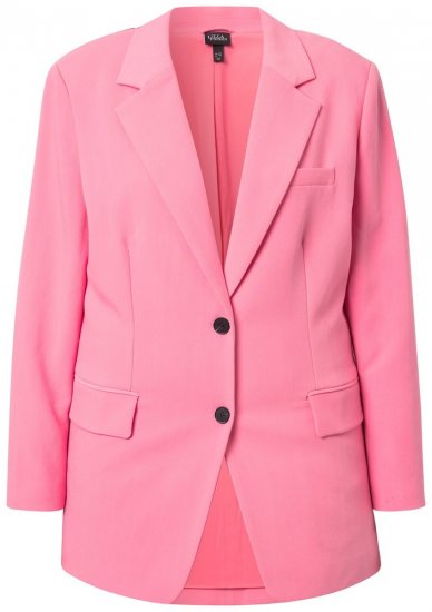 Ulla Popken 826487 Oversize blézer Rózsaszín - Blézerek - Blézerek plus size méretben nőknek
