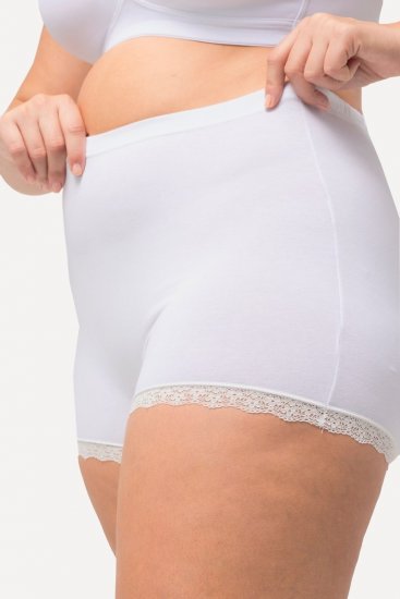Ulla Popken 827286 Női boxeralsók 3 db Fekete - Alsók - 