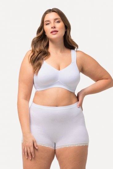 Ulla Popken 827286 Női boxeralsók 3 db Fekete - Alsók - 