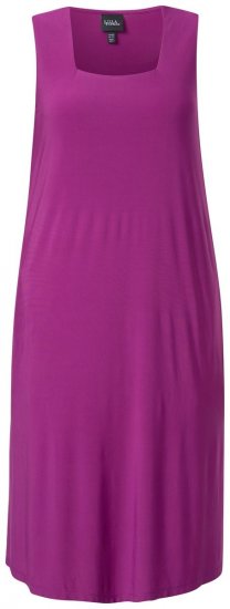 Ulla Popken 827908 Ujjatlan jersey ruha Lila - Jersey ruhák - 