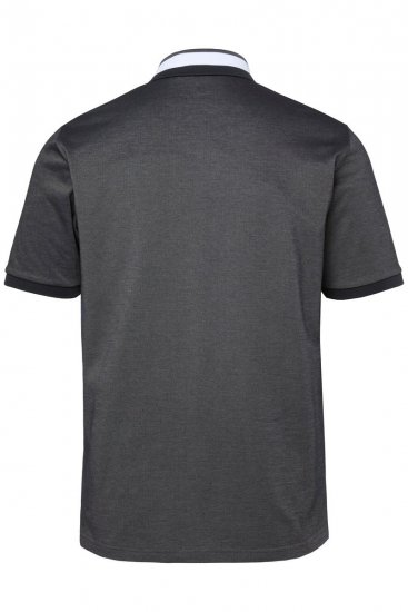 JAY-PI Quickdry Two-Tone Golf Poloshirt Black - Pólóingek - Galléros Pólók 2XL-8XL - Pólóingek 2XL-8XL
