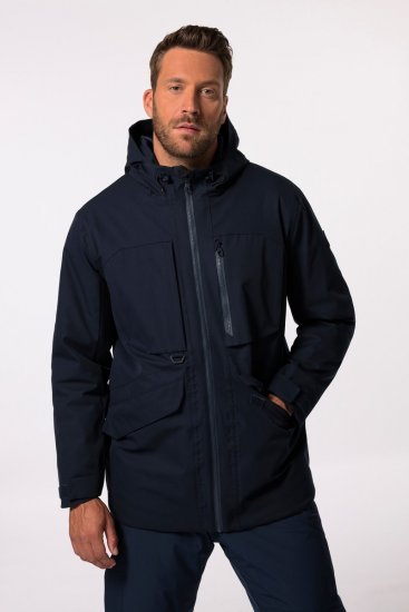 Jay-Pi Ski Jacket Functional Waterproof Windproof Navy - Síruházat - Nagyméretű sí- és téli ruházat