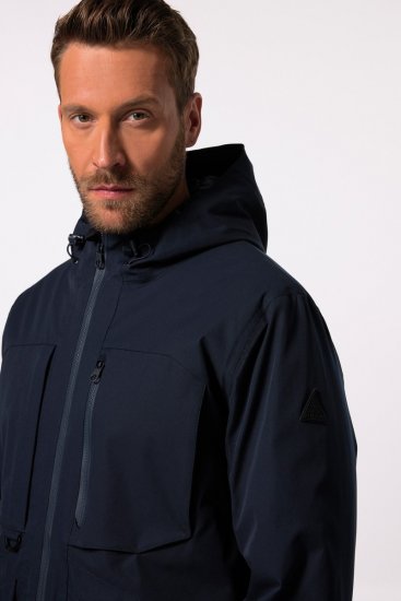 Jay-Pi Ski Jacket Functional Waterproof Windproof Navy - Síruházat - Nagyméretű sí- és téli ruházat