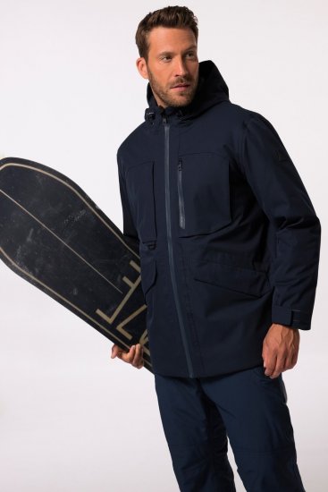 Jay-Pi Ski Jacket Functional Waterproof Windproof Navy - Síruházat - Nagyméretű sí- és téli ruházat