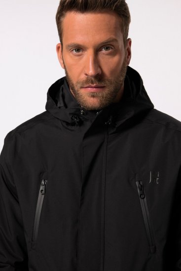 Jay-Pi Ski Jacket Functional Waterproof Windproof Breathable Black - Síruházat - Nagyméretű sí- és téli ruházat