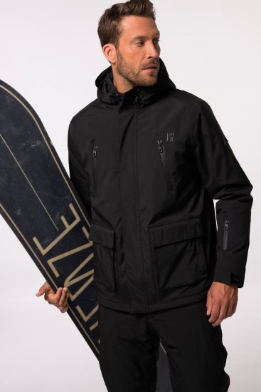 Jay-Pi Ski Jacket Functional Waterproof Windproof Breathable Black - Síruházat - Nagyméretű sí- és téli ruházat