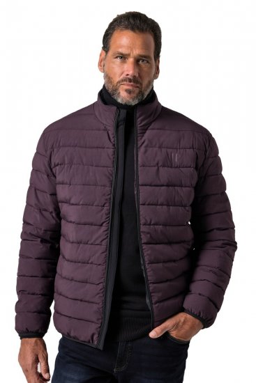 JP1880 828991 Steppelt dzseki állógallérral Szilva - Kabátok - Nagyméretű Kabátok - 2XL-8XL