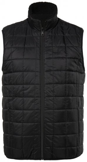 Jay-Pi 829716 Mellény kifordítható teddyvel Fekete - Kabátok - Nagyméretű Kabátok - 2XL-8XL