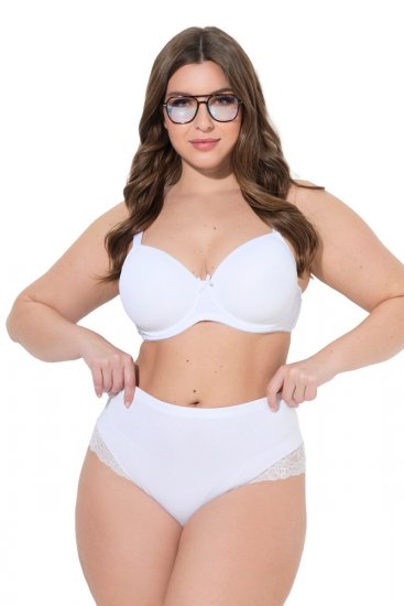 Ulla Popken 830094 Alsók csipkével 2 db Fehér - Alsók - 
