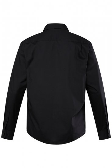 Men+ 753 Üzleti ing hosszú ujjú klasszikus gallérral Fekete - Ingek - Ingek 2XL-10XL