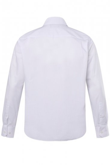 Men+ 753 Üzleti ing hosszú ujjú klasszikus gallérral Fehér - Ingek - Ingek 2XL-10XL