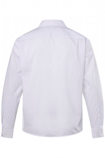 Men+ 757 Üzleti ing hosszú ujjú nyitott gallérral Fehér - Ingek - Ingek 2XL-10XL