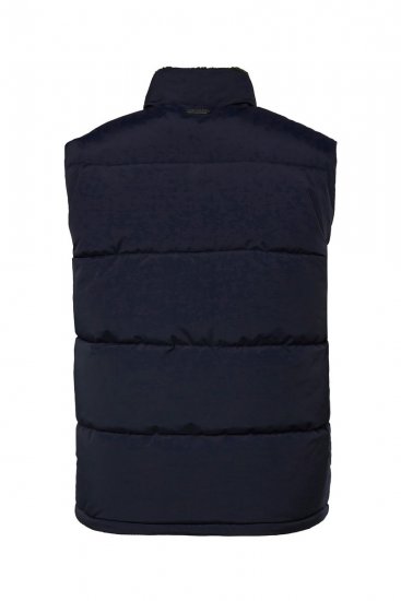 JP1880 831193 Mellény teddy béléssel Sötétkék - Kabátok - Nagyméretű Kabátok - 2XL-8XL