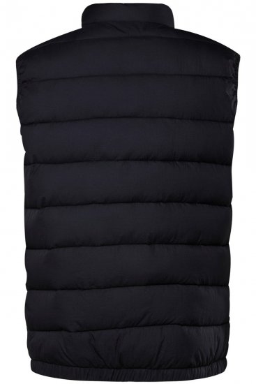 Men+ 578 Mellény steppelt állógallérral Sötétkék - Kabátok - Nagyméretű Kabátok - 2XL-8XL