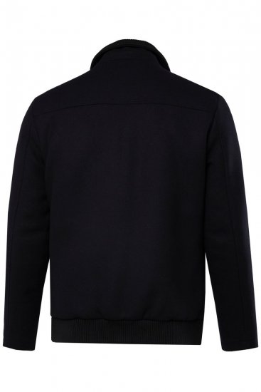 JP1880 831627 Bomber dzseki gyapjúkeverékből Sötétkék - Kabátok - Nagyméretű Kabátok - 2XL-8XL