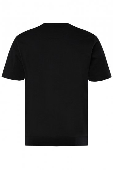 Men+ 148 Póló bellyfit Mikulás motoron Fekete - Pólók - Nagyméretű pólók - 2XL-14XL