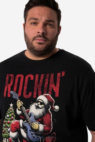Men+ 180 Póló Rockin' Fekete - Pólók - Nagyméretű pólók - 2XL-14XL