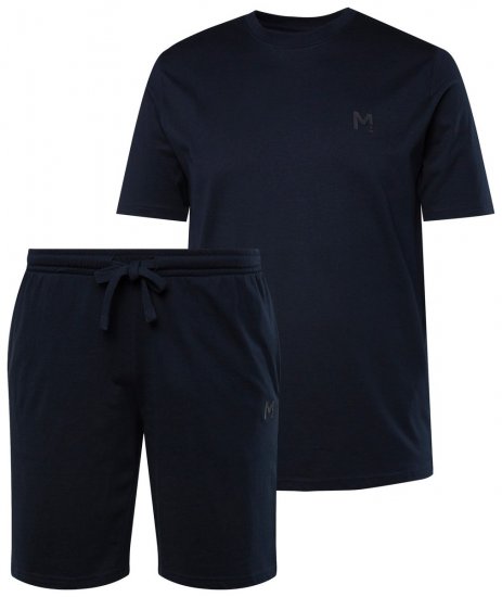 Men+ 196 Pizsama rövid fazon Sötétkék - Alsónemű & strandruhák - Nagyméretű Alsónemű 2XL-8XL