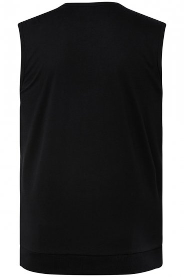 Men+ 248 Ujjatlan póló bellyfit Fekete - Pólók - Nagyméretű pólók - 2XL-14XL