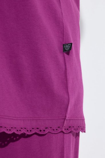 Ulla Popken 833660 Pizsama Lila - Pizsama/Loungewear - 