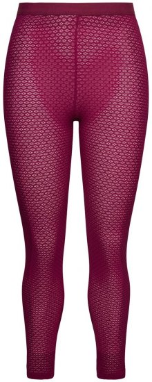 Ulla Popken 833718 Harisnyaleggings csipkével Bogyópiros - Harisnyanadrágok & zoknik - 