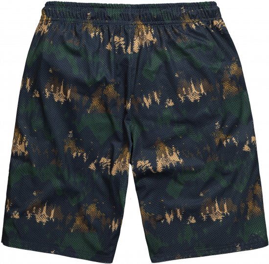 JP1880 Jay-Pi Bermuda QuickDry Mesh Fitness Shorts Khaki - Sportruházat - Nagyméretű Sportruházat 2XL-10XL