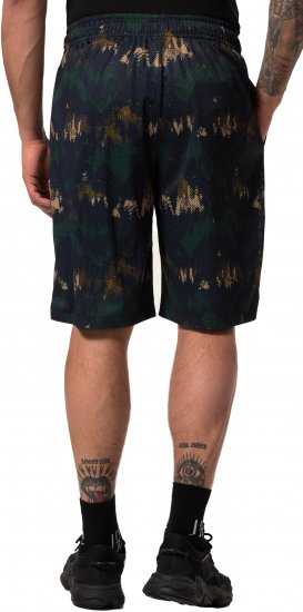 JP1880 Jay-Pi Bermuda QuickDry Mesh Fitness Shorts Khaki - Sportruházat - Nagyméretű Sportruházat 2XL-10XL